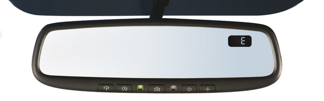 H501SAG100 - Interior: Auto-Dimming Mirror W/Compass &amp; Homelink Feature for Subaru Image