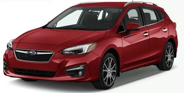 SOA801P030P4 - Exterior: DOOR EDGE GUARD KIT VENETIAN RED PEARL / IMPREZA / CROSSTREK for Subaru Image