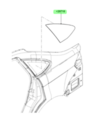 8S4Z5429711A - : Quarter Glass for Ford Image