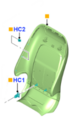 LJ7Z7860762AB - Body: Seat Back Panel for Ford Image