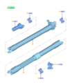 JL3Z4R602AR - : Drive Shaft for Ford Image