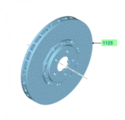 KR3Z1125C - : Rotor Assembly - Brake for Ford Image