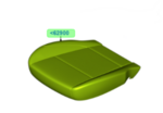 GJ5Z7862901BA - Body: Seat Cover for Ford Image