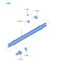 FL3Z4602P - : Drive Shaft for Ford Image