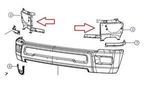 68064329AD - Frame, Bumper and Fascia: Bumper Bracket Kit for Mopar Image