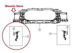 68222826AB - Cooling: Headlamp Mounting Bracket, Right for Mopar Image