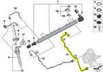 13538596875 - : Pressure Hose Assembly 135040 for BMW Image