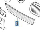 51117175298 - : Grid Center Open 511170 for BMW Image