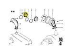 16111103603 - : Filler Cap C161011 for BMW Image