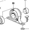 26111206502 - : Center Mount C261030 for BMW Image