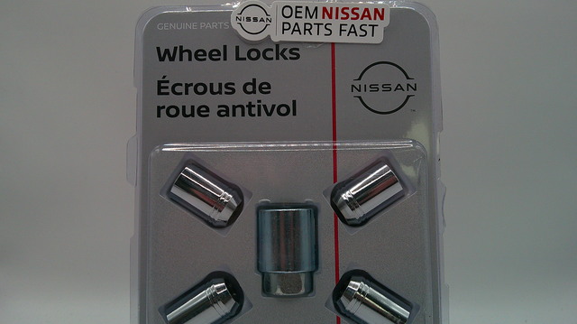 T99W2A7020 - Wheels: Wheel Locks - Chrome for Nissan Image