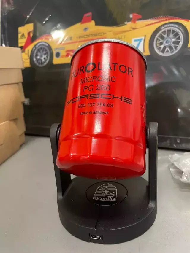 Genuine Porsche 911 Classic Spotlight Red Black for WAP-050-520-0P