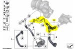 11539845352 - Cooling System: Outlet Hose for Mini Image