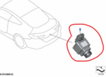 66555A7F553 - Body: Rear Camera for BMW: 228i, 228i Gran Coupe, 228i xDrive, 228i xDrive Gran Coupe, 230i, 230i xDrive, 330e, 330e xDrive, 330i, 330i xDrive, 430i, 430i Gran Coupe, 430i xDrive, 430i xDrive Gran Coupe, 530e, 530e xDrive, 530i, 530i xDrive, 540i, 540i xDrive, i4, M2, M235i, M235i xDrive, M235i xDrive Gran Coupe, M240i, M240i xDrive, M3, M340i, M340i xDrive, M4, M440i, M440i Gran Coupe, M440i xDrive, M440i xDrive Gran Coupe, M5, M550i xDrive, X3, X4, X5, X6, Z4 Image
