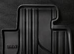 51472219799 - Interior: All Weather Floor Mats, Front, Basic Line for BMW: 320i, 320i xDrive, 328d, 328d xDrive, 328i, 328i xDrive, 330e, 330i, 330i GT xDrive, 335i, 335i GT xDrive, 335i xDrive, 340i, 340i GT xDrive Image