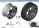 36118060041 - : 2020-2022 BMW X4 - Wheel Alloy for BMW Image