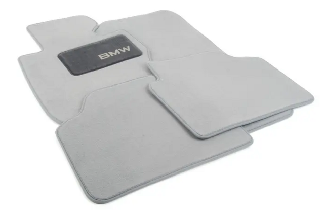 82112293525 - Interior: 2001-2011 BMW - Carpeted Floor Mats With Bmw Lettering Heel for BMW: 325xi, 328i, 328xi, 335d, 335i, M3 Image