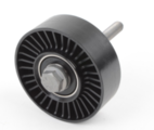 11287535860 - Cooling System: Tension Pulley for BMW: 128i, 135i, 135is, 325i, 325xi, 328i, 328i xDrive, 328xi, 330i, 330xi, 525i, 525xi, 528i, 528i xDrive, 528xi, 530i, 530xi, 535i, 535i xDrive, 535xi, M3, X3, X5 Image