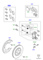 615123483 - : Rear Brakes for Land-Rover Image