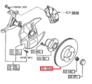 B25Y3325XB - : Rotor for Mazda: Miata Image