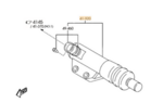 EC0241920B - Clutch: Slave Cylinder for Mazda: Tribute Image