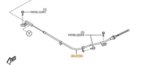 EC0344420 - : Rear Cable for Mazda: Tribute Image
