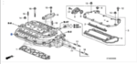 17160RYEA00 - : Intake Manifold for Acura Image