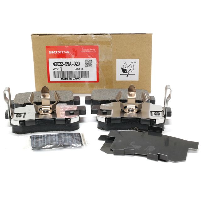 thumbnail image 2 of Genuine Honda OEM Rear Brake Pad Kit For 2005-2012 CR-V - Includes Pads, Shims, Grease - 43022-S9A-020 2 of 6