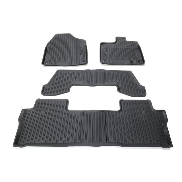 8P17TG7300A - Interior: 2019-2022 Honda Pilot All Weather High Wall Floor Mats for Honda: Pilot Image