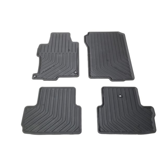 8P13T3L110 - Interior: OEM NEW Front &amp; Rear All Weather / Season Floor Mats Fits 2013-2017 Honda Accord for Honda: Accord Image