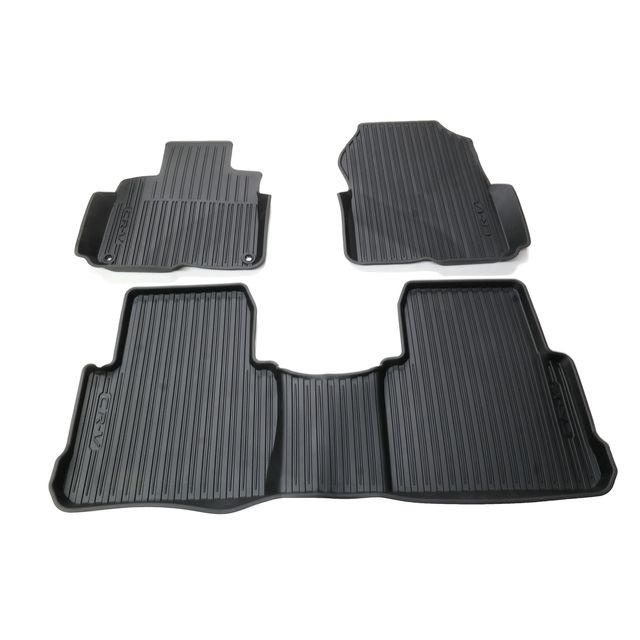 8P17TLA111 - Interior: 2017-2022 Honda CR-V - Floor Mats All-Weather High Wall Black for Honda: CR-V Image
