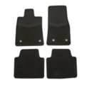 22860182 - : 2014-2019 Cadillac CTS Black Rubber Floor Mats, All-Weather for GM Image