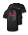 CH1462 - : Heartbeat of America USA Flag T-Shirt for GM Image