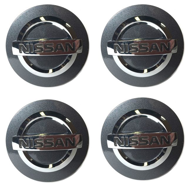 40342-4RA4A-x4 - OEM NEW Wheel Hub Center Cap Metallic Gray