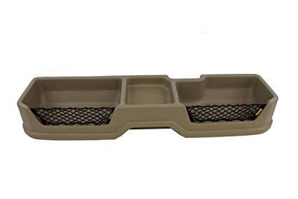 999C2WU003 - Cargo Management: Genuine Nissan Rear Under-Seat Cargo Storage Bin (Titan Beige Crew Cab) for Nissan: Altima, TITAN Image