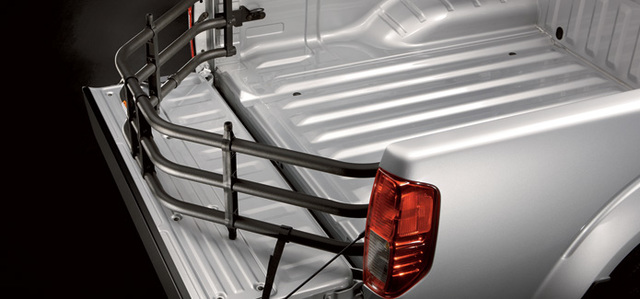 999T7BX290 - Exterior: 2012-2021 Nissan Frontier Rear Fixed Bed Extender Black for Nissan: Altima, Frontier, NV3500 Image