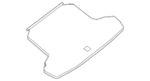 849609DF1A - : 2009-2014 Nissan Maxima - Spare Tire Cover for Nissan Image