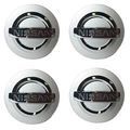 40342AU511X4 - : OEM NEW Wheel Hub Center Cap Set of 4 Pathfinder Sentra Versa Leaf Altima 40342-AU511 for Nissan Image