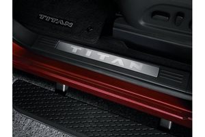 999G6W3101 - Interior: 2023-2024 Nissan TITAN - Kick Plates for Nissan: TITAN, TITAN XD Image