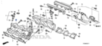 17050RYEA00 - Engine: Engine Intake Manifold for Honda Image image