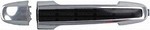 82273 - : Exterior Door Handle Rear Left, Rear Right Chrome, Black Insert for Dorman Image