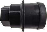 611638 - : Lt. Black Metallic Wheel Nut Cover M27-2.0 Mod, Hex 22mm for Dorman Image