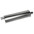 18570 - : SoundFX Direct Fit Exhaust Muffler 2.5" Inlet (ID) 2.5" Outlet (ID) for Walker Exhaust Image