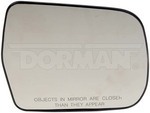 56449 - : Passenger Non-Heated Door Mirror Glass for Dorman Image