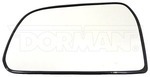 56670 - : Plastic Backed Door Mirror Glass - Left for Dorman Image