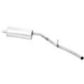 55276 - : Quiet-Flow SS Direct Fit Exhaust Muffler Assembly 2" Inlet (ID) 2" Outlet (OD) for Walker Exhaust Image