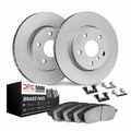 951254200 - : DFC GEOMET Rotors with 5000 Advanced Brake Pads includes Hardware for DYNAMIC FRICTION Image