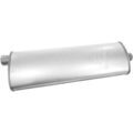 21410 - : Quiet-Flow SS Direct Fit Exhaust Muffler 2.25" Inlet (ID) 2.25" Outlet (ID) for Walker Exhaust Image