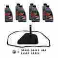 V103293 - : Filter W/ Oil Pan Gasket, Transmission Oil (8HP 7 ltr) and Instl Hardware for Vaico Image