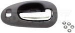 82091 - : Interior Door Handle Chrome Lever, Black Housing - Front Right for Dorman Image